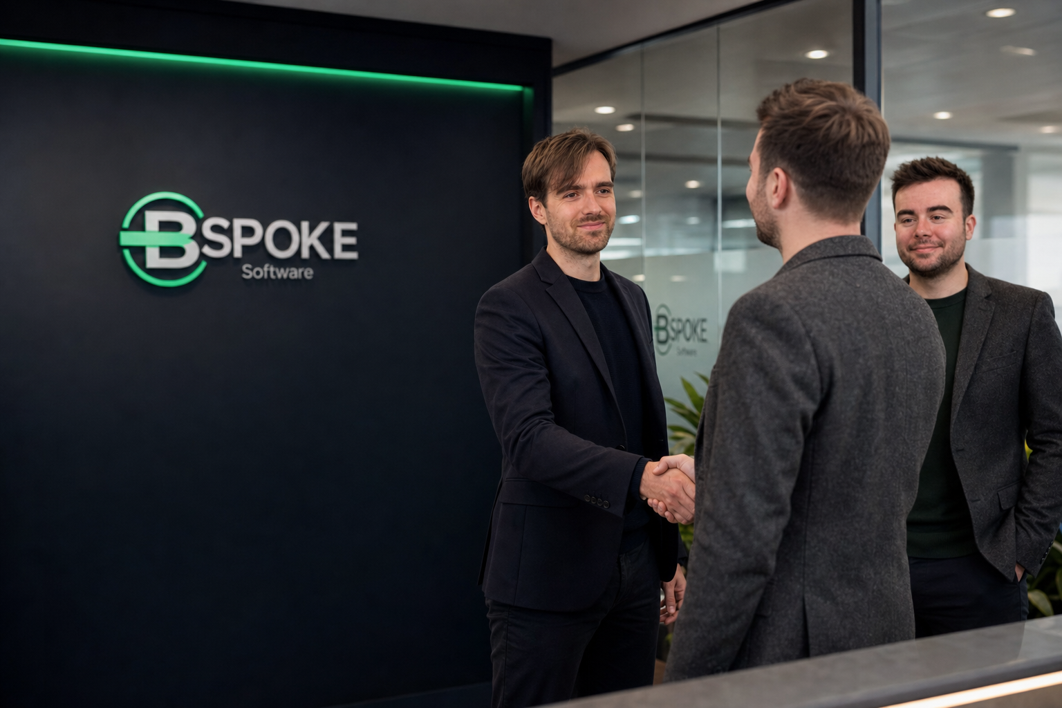 BSPOKE consultant meeting a business owner