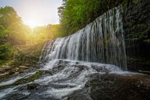 BSPOKE Software - picture of waterfall to represent the waterfall software development life cycle