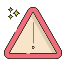Graphic of a warning symbol to represent security issues with old software.