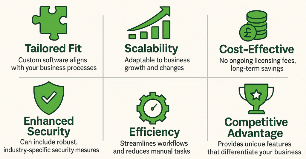 Bespoke Software Solution Benefits
