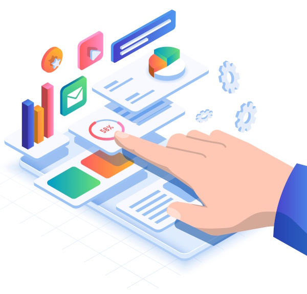 Image that shows web pages that represents what might be missed by a web app development agency may miss when focusing on development.