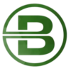 BSPOKE First Letter Logo white background